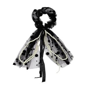 کش مو زنانه مدل کرواتی ارگانزا کد 2108