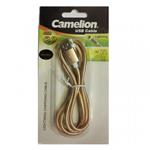 کابل USB به لایتنینگ camelion مدل CDC012G-BP به طول 1 متر