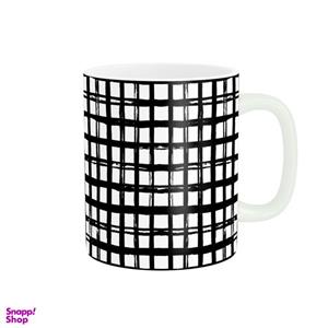 ماگ زیگورات مدل چهارخونه کد 3452