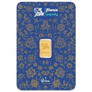 شمش طلا 24 عیار پارسیس مدل 01 