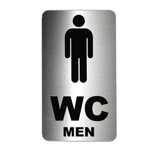 تابلو نشانگر دلفین طرح دستشویی آقایان کد 26