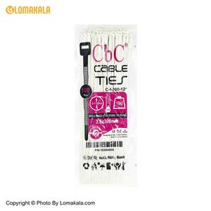 بست کمربندی 30 سانتی متر CBC ضخامت 3.6 بسته 100 عددی