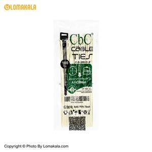 بست کمربندی 30 سانتی متر CBC ضخامت 4.8 بسته 100 عددی