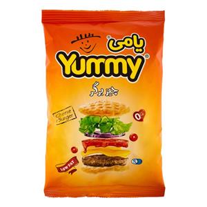 اسنک با طعم چیزبرگر یامی - 80 گرم