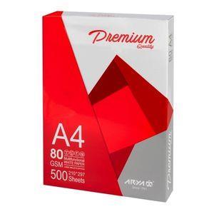 کاغذ A4 آریا مدل premium بسته ۵۰۰ عددی