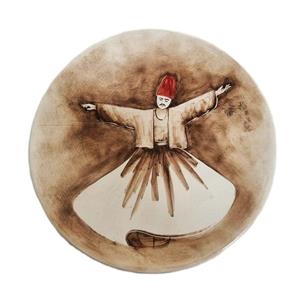 بشقاب دیوارکوب سرامیکی آرانیک مدل رقص سماع