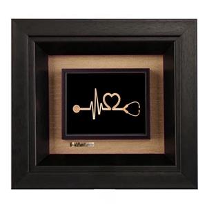 تابلو طلاکوب زرکات طرح روز پزشک مدل F236