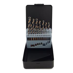 جعبه مته کبالت استیکو مدل HSSCO سایز 1 تا 10 مجموعه 19 عددی