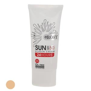 کرم ضد آفتاب رنگی روروسی SPF 50 مدل R01 ‌مناسب انواع پوست‌ حجم 30 میلی‌لیتر