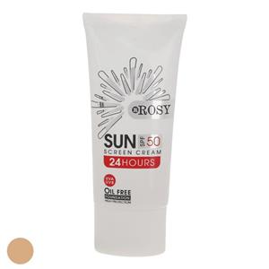 کرم ضد آفتاب رنگی روروسی SPF 50 مدل R02 ‌مناسب انواع پوست حجم 30 میلی‌لیتر