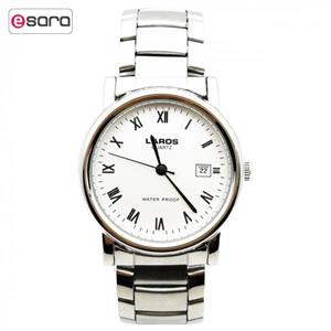 ساعت مچی عقربه ای لاروس مدل LMW-A120-White Laros Watch 