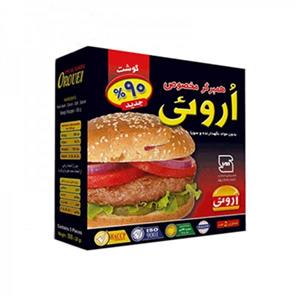 همبرگر مخصوص 90% گوشت 500g اروئی