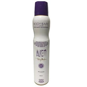 اسپری زنانه بادی کر تیری موگلر الین Bodycare Alien حجم 200 میل Body Care Deodorand Spray Alien For Women 200ml