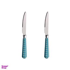 کارد میوه خوری سی اند اس مدل شطرنجی بسته 12 عددی