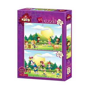 پازل 95 تکه آرت پازل طرح Play Time کد 4497