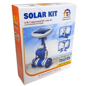 کیت آموزشی مدل رباتیک6in1 خورشیدی