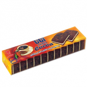 بیسکویت کرمدار طلائی با کرم وانیل 115g آناتا