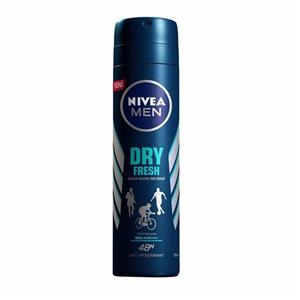 اسپری مردانه نیوا مدل DRY FRESH حجم 150 میل NIVEA