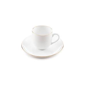 ست فنجان و نعلبکی 12 پارچه قهوه خوری چینی زرین ایران مدل ایتالیا 6 زرین درجه عالی\t