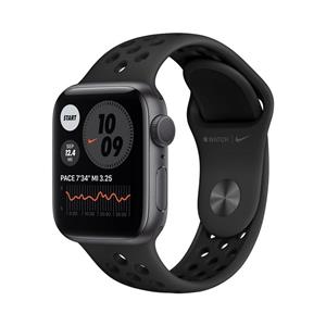 ساعت هوشمند اپل واچ سری 6 مدل 40mm Space Gray Aluminum Case with Nike Sport Band