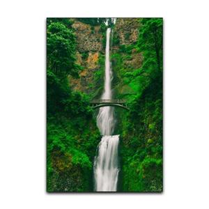 تابلو شاسی گوفی مدل طبیعت آبشار جنگل طرح Nature WaterFall کد GRN12