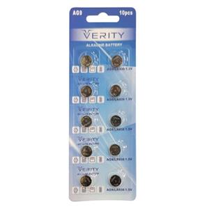 باتری ساعت وریتی مدل AG9-LR936-394-SR936-194 بسته 10 عددی