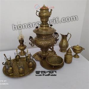سماور زغالی  برنجی آنتیک