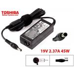 شارژر لپ تاپ توشیبا 45 وات 19V 2.37A فیش 5.5x2.5 میلی متر