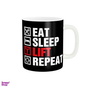 ماگ طرح باشگاهی بدنسازی فیتنس انگیزشی کد 390