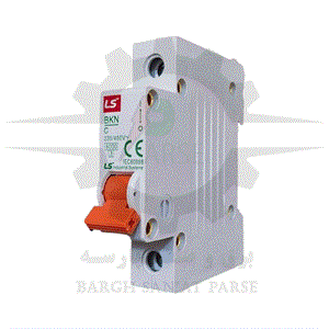 کلید مینیاتوری تک پل 6 آمپر LS کد6A –6 KA
