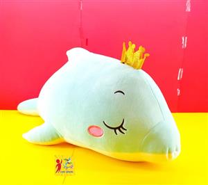 عروسک پولیشی دلفین بالشتی بزرگ کد 30