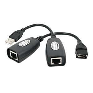 افزایش طول USB با کابل شبکه تا 50 متر (USB RJ45) USB RJ45 Extender 50m