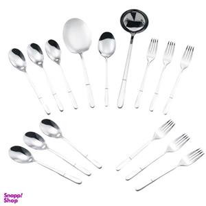 سرویس قاشق و چنگال 15 پارچه جی فی نی مدل 06