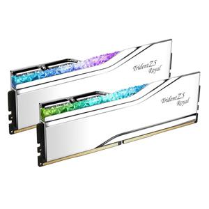 رم دسکتاپ DDR5 دوکاناله 6400 مگاهرتز CL32 جی اسکیل مدل TRIDENT Z5 ROYAL ظرفیت 32 گیگابایت