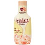 شامپو بدن (شاور ژل) مالیزیا نرم کننده حاوی تالک یک لیتری Malizia Smoothing Shower Gel Talc