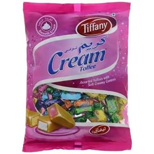 تافی تیفانی کرمی 350 گرمی Tiffany Cream Toffee