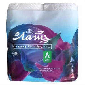 دستمال توالت چشمک مدل PG207 بسته 8 عددی