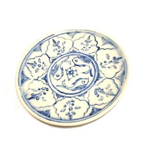 بشقاب سفالی آرانیک مدل ماهی