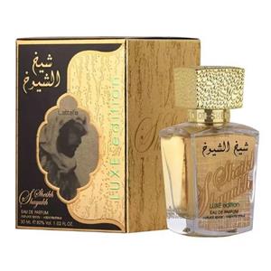 ادو پرفیوم مردانه لطافه مدل شیخ الشیوخ لوکس ادیشن با رایحه شیرین حجم 100 میلی لیتر