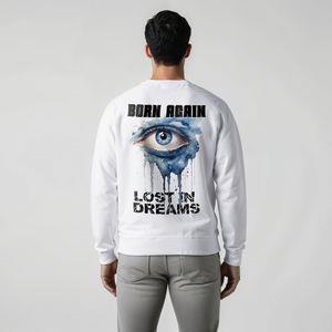 سویشرت مردانه مدل دورس کد 14020828d رنگ سفید