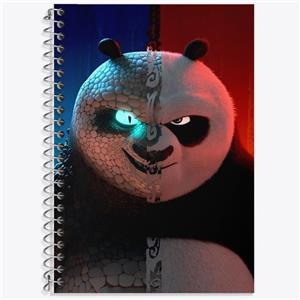 دفتر لغت 50 برگ خندالو طرح پاندای کونگ فو کار کد F2135