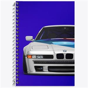 دفتر لغت 50 برگ خندالو طرح ماشین بی ام دبلیو (BMW) کد F1011