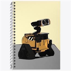 دفتر لغت 50 برگ خندالو طرح وال ای (WALL-E) کد F2894