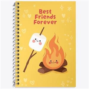 دفتر لغت 50 برگ خندالو طرح Best Friends کد N225