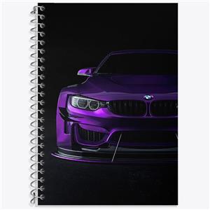 دفتر لغت 50 برگ خندالو طرح ماشین بی ام دبلیو (BMW) کد F1012