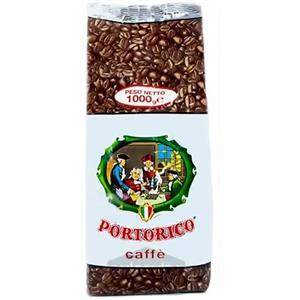 دانه قهوه پورتوریکو سیلور (پورتوریکو نقره ای) 100% روبوستا 1 کیلویی Portorico Italiano Coffee Beans