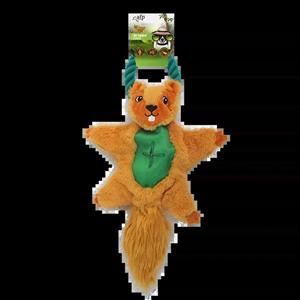 اسباب بازی سگ پلاش مدل سنجاب همراه با طناب برند AFP ای اف پی کد 12.019