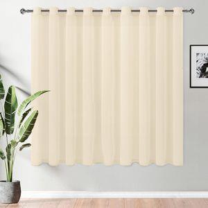 پرده تیکو دکو مدل حریر کلاسیک سایز 170*300 سانتی متر