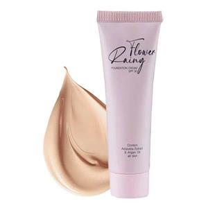 کرم پودر رینی فلاور مدل آرگان و آلوئه ورا شماره C03 حجم 30 میلی لیتر