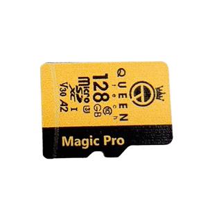 کارت حافظه microSDXC کوئین تک مدل A2-V30-633X کلاس 10 استاندارد UHS-l U3 سرعت 95mbps ظرفیت 64 گیگابایت به همراه آداپتور SD